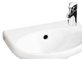 Villeroy & Boch „Gustavsberg 5540 Nautic“ praustuvas 400x275, maišytuvo skylė dešinėje
