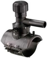 Gf Georg Fischer Anb.bjle 63x63mm PN16 - su integruotu grąžtu. Pasukamas 360°. PE100-SDR11 Elgef Plus