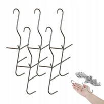 10 vnt. nerūdijančio plieno 18 cm 3 mm trigubi rūkymo kabliukai