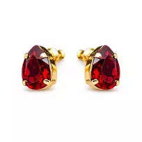 Diamond Sky Jewelry Auskarai „Venus II (Siam)“ su Swarovski® kristalais