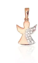 Diamond Sky Jewelry Auksinis pakabukas su cirkoniais „Angelas XIII“