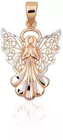Diamond Sky Jewelry Auksinis pakabukas „Angel XVII“