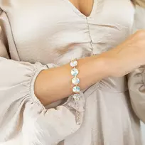 Diamond Sky Jewelry Apyrankė moterims DiamondSky „Vortex“ su Preciosa® kristalais