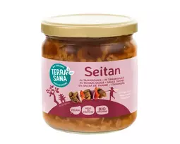 Ekologiški seitano gabalėliai tamari padaže, 350 g (200 g)