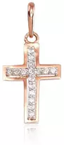 Diamond Sky Jewelry Auksinis pakabukas su cirkoniais „Versailles II“