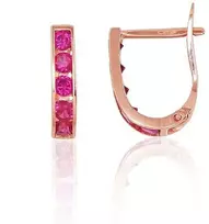Diamond Sky Jewelry Auksiniai auskarai su cirkoniais „Confetti II“