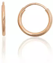 Diamond Sky Jewelry Auksiniai auskarai-žiedai „Menora III“