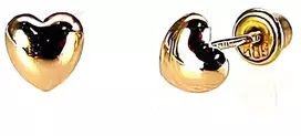 Diamond Sky Jewelry Auksiniai auskarai-vinukai „Amor IX“