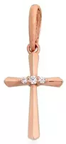 Diamond Sky Jewelry Auksinis pakabukas su cirkoniais „Klasika Gold LXIX“