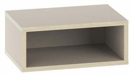 Naktinis staliukas Kalune Design Brik 855DTE3558, smėlio ruda sp., 18 cm x 45 cm x 30 cm