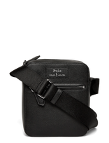 Polo Ralph Lauren - Pebble Leather-Crossbody-Cxb-Sma - Rankinė per petį - Juoda