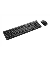 Lenovo 100 Wireless Combo Keyboard and Mouse | Keyboard and Mouse Set | Wireless | Mouse included | US Euro | Black