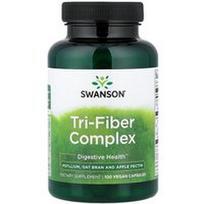 Swanson Vitamins, Trijų skaidulų kompleksas, 100 veganiškų kapsulių