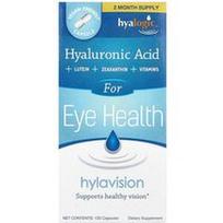 Hyalogic, Hylavision, hialurono rūgštis + liuteinas + zeaksatinas + vitaminai, 120 kapsulių