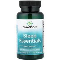 Swanson Vitamins, Miego pagrindai, 60 veganiškų kapsulių
