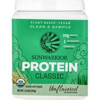 Sunwarrior, Klasikinis baltyminis, be skonio, 375 g