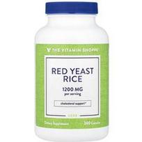 The Vitamin Shoppe, Raudonųjų mielių ryžiai, 240 kapsulių (600 mg vienoje kapsulėje)