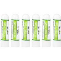 Herbion Naturals, Nosies inhaliatorius su eukalipto ir gvazdikėlių aliejais, 6 inhaliatoriai po 0,05 uncijos (1,3 g)