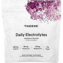 Thorne, Dienos elektrolitai, gervuogės, 30 pakelių po 0,16 uncijos (4,45 g)