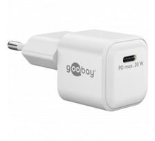 Goobay 20 W USB-C PD GaN Fast Charger Nano | USB-C