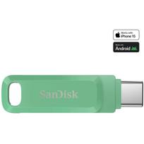 Sandisk USB atmintinė SDDDC3-512G-G46AG, 512GB, USB 3.2 Gen 1, USB Type-C, 400MB/s, 90MB/s, Android, iOS, macOS, Windows, žalia