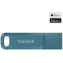 Sandisk USB atmintinė SDDDC3-512G-G46NBB, 512GB, USB 3.2 Gen 1, USB Type-C, USB Type-A, 400MB/s, pasukama, turkio
