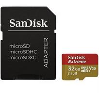 Sandisk microSDHC atminties kortelė SDSQXAF-032G-GN6AT, 2x32GB, UHS-I, U3, A1, V30, 100MB/s, SD adapteris, atspari smūgiams