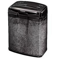 Fellowes Popieriaus smulkintuvas M-7CM 4701801, 4 x 35 mm, 13 L, 3700 mm/min, P-4, 5 min, 23 cm, juodas, ištraukiamas konteineris