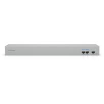 Ubiquiti komutatorius USW-WAN, 1U, 1x10/100/1000Base-T, 3x10GbE SFP+, 20Gbit/s, 15Mpps, 13W, AC/DC, pilkas