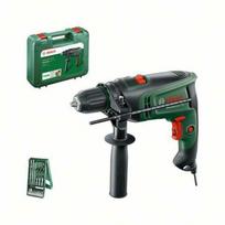Bosch smūginis gręžtuvas UniversalImpact 730 0603313402, 730 W, 3200 aps/min, 14 mm mūre, 30 mm medienoje, 12 mm pliene