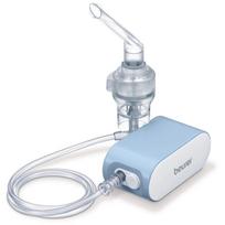 Beurer inhaliatorius IH61, 45 dB, įmontuota baterija, 0,25 ml/min, 0,55 bar, 4,12 μm, laikymo krepšys