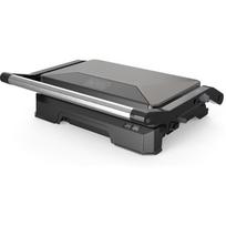 Black Decker elektrinis grilis BXGR1001E ES9680190B, 1000 W, 230 - 240 V, 50 - 60 Hz, 23 x 14,5 cm, plienas, juodas, be BPA