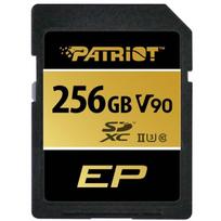 Patriot Memory atminties kortelė V90 PEF256GEP92SDX, 256GB, SDXC, UHS-II, U3, Class 10, V90, 300MB/s skaitymas, 260MB/s rašymas