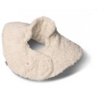Beurer šildomasis pečių pagalvėlė HK165 Huggy creme, 55x49cm, 1.43kg, 3 lygiai, baterija, 4h šiluma, skalbiama