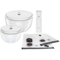 Zwilling dubuo 1031014, 2 vnt., 1,75 l, 4 l, 18 cm, 24 cm, stiklas, permatomas, 2 dangčiai, mikrobangų krosnelei, šaldymui