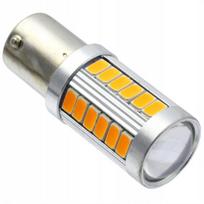 Automobilinė lemputė LED ME Premium, 1 vnt., Led Py21w, Oranžinė, Aukščiausios Kokybės