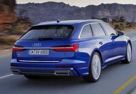 Audi A6 C8 Avant CHROM Chromuota juosta galinėms durelėms