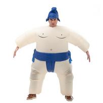 Sumo imtynių pripučiamas kostiumas, Mėlyna