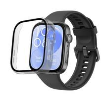 Huawei Watch Fit 3 suderinama apsauga - Kieta apsauginė dėžutė, permatomas ekranas, grūdintas stiklas Phonillico®