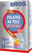 Bros spąstai drabužių kandims Duo + 2 lipnios juostelės