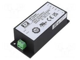 Power supply: switching | for building in | 30W | 15VDC | 1A | OUT: 2