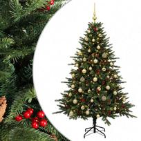 Dirbtinė kalėdinė eglutė su rutuliuku 150 cm 150 LED