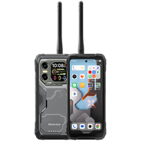 Blackview XPLORE 1 Walkie-talkie 22km 5G Rugged Phone 6.78-inch FHD 2460x1080 120Hz+2.01-inch 296x240 12+256GB MTK Dimensity 7050 octa-core 2.4Ghz Cam 50+64MP+20MP Night Vision 20000mAh NFC Gorilla Glass 5 Android 15 MIL-STD Black|BVXPLORE1WT_BK12_EU