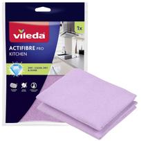Įrankiai ir matavimo prietaisai // Įrankių, priedų naujienos // Ściereczka Vileda Actifibre Pro, Kuchenna, 1 szt., Z mikrofibry, Powłoka PVA, Możliwość prania do 60°C, 183303