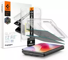 PRIVATUMĄ UŽTIKRINANTIS STIKLAS Spigen GLAS.TR EZ FIT PRO HD AC 2-PACK IPHONE DUO PRIVACY