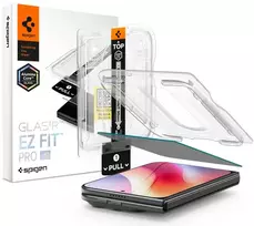 PRIVATUMĄ UŽTIKRINANTIS STIKLAS Spigen GLAS.TR EZ FIT PRO AC IPHONE DUO PRIVACY