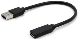 Gembird A-USB3-AMCF-01 Adapter USB 3.1 A Male to USB Type-C Female / black