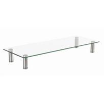 Gembird MS-TABLE-GM-01 Glass Monitor Stand / black