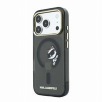 Karl Lagerfeld IML Choupette Peekaboo Magsafe Case for iPhone 18 Pro Max / black