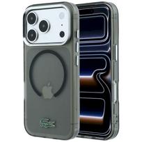 Lacoste IML Frosted Laquer Logo MagSafe Case for iPhone 18 Pro Max / 17 Pro Max / Black